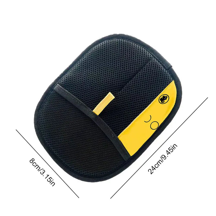 Effortless Pet Grooming Gloves for Cats - Dual Brush Hair Removal Tool for Easy Cleaning