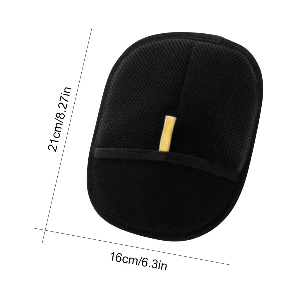 Effortless Pet Grooming Gloves for Cats - Dual Brush Hair Removal Tool for Easy Cleaning