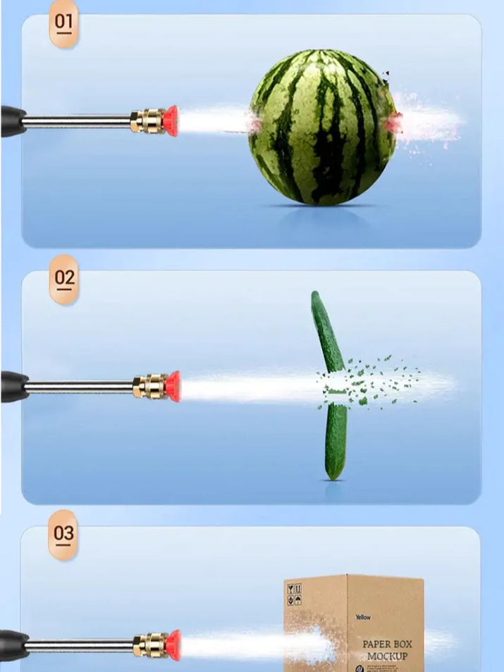 High-Pressure Nonslip Car Wash Spray Nozzle - Portable Water Gun for Effortless Pet Bathing and Car Cleaning with Rich, Even Lather