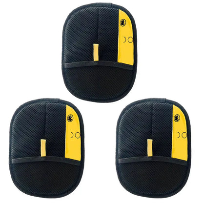 Effortless Pet Grooming Gloves for Cats - Dual Brush Hair Removal Tool for Easy Cleaning