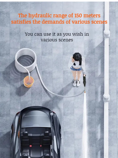 High-Pressure Nonslip Car Wash Spray Nozzle - Portable Water Gun for Effortless Pet Bathing and Car Cleaning with Rich, Even Lather