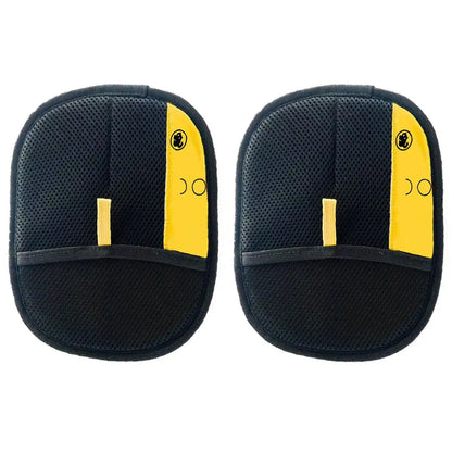 Effortless Pet Grooming Gloves for Cats - Dual Brush Hair Removal Tool for Easy Cleaning